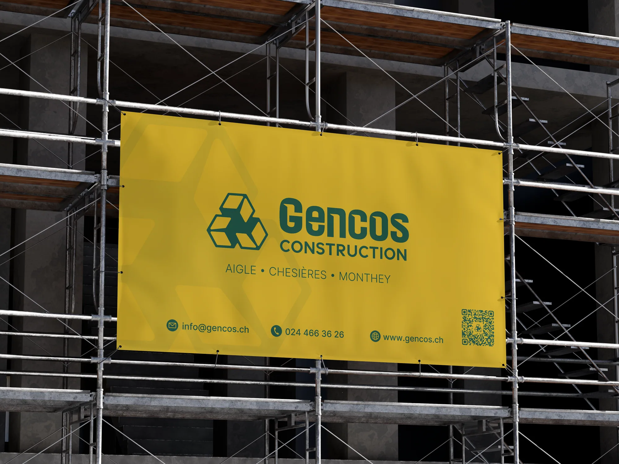 Gencos Construction — Rebranding