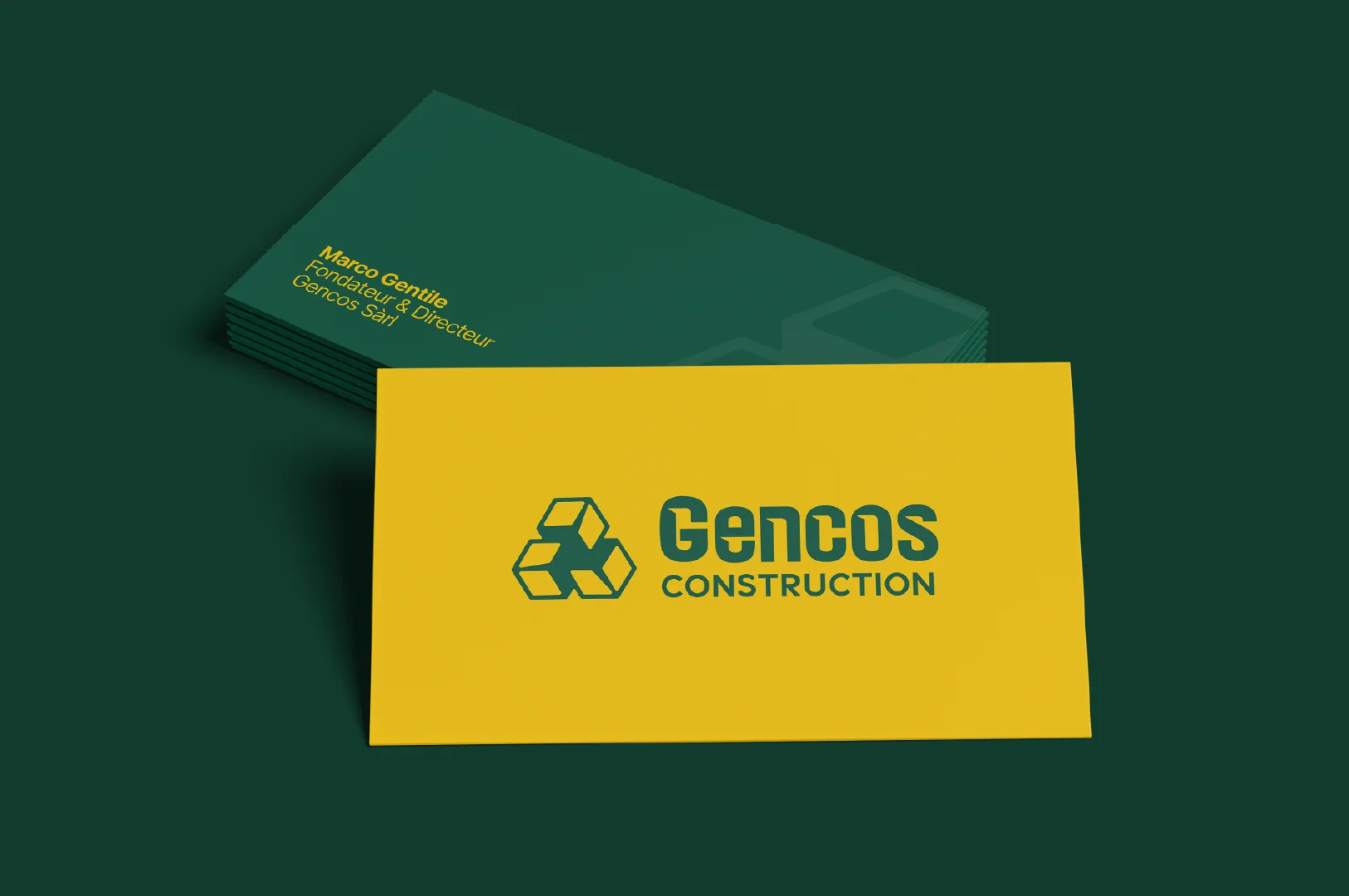 Gencos Construction — Rebranding