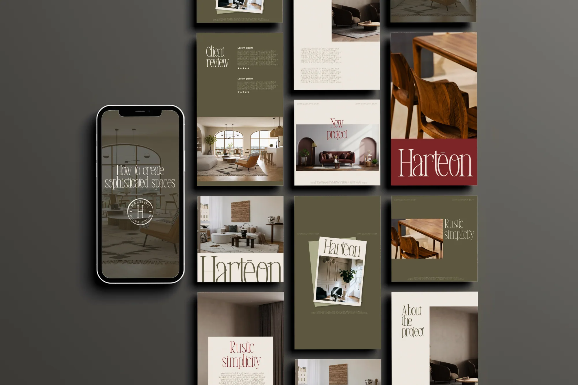 Hartéon — Rebranding premium