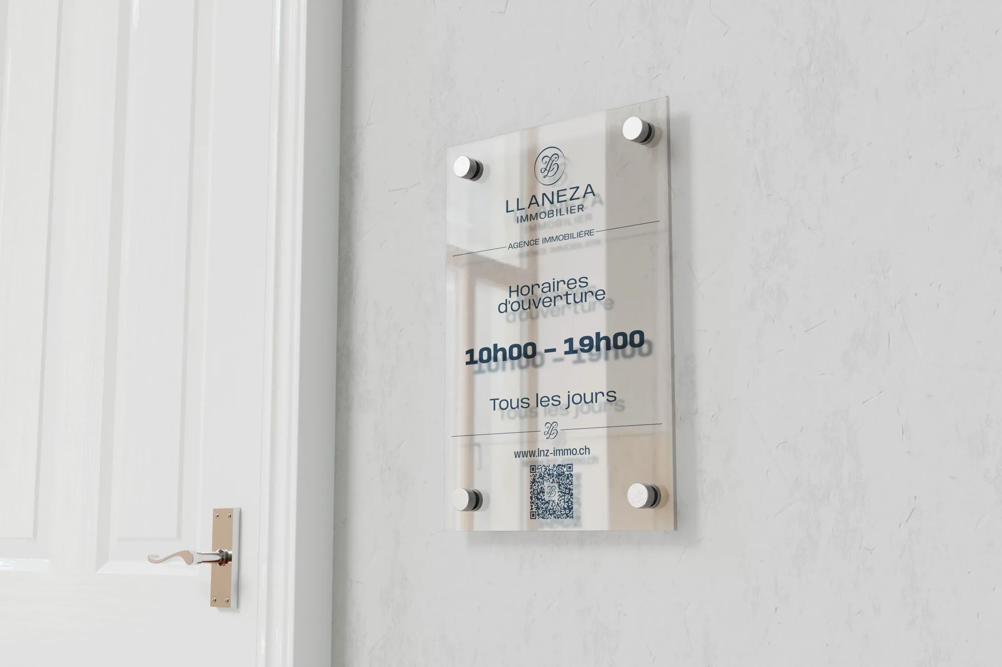 Llaneza Immobilier — Identité visuelle