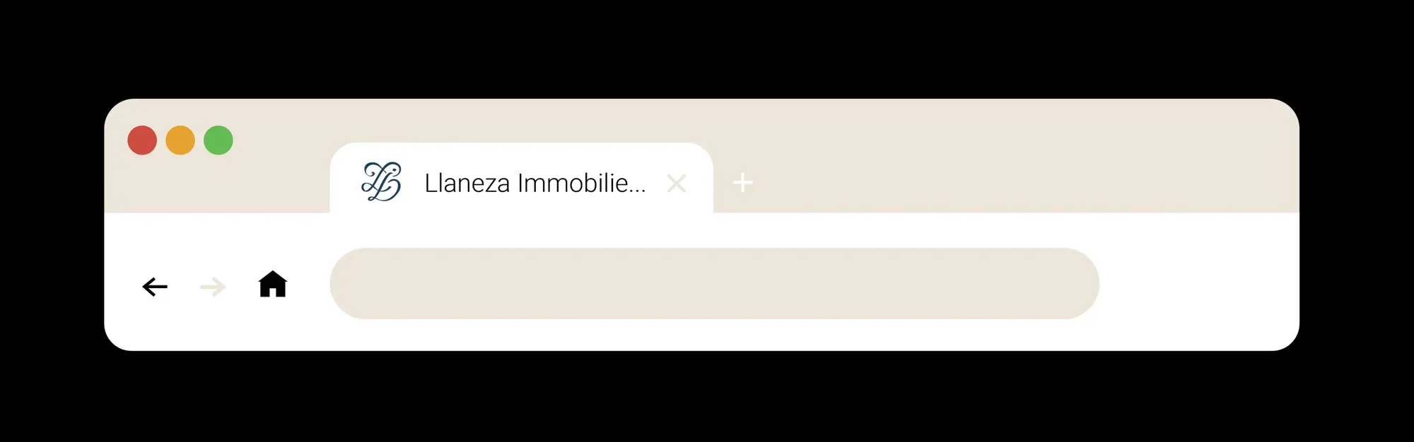 Llaneza Immobilier — Identité visuelle