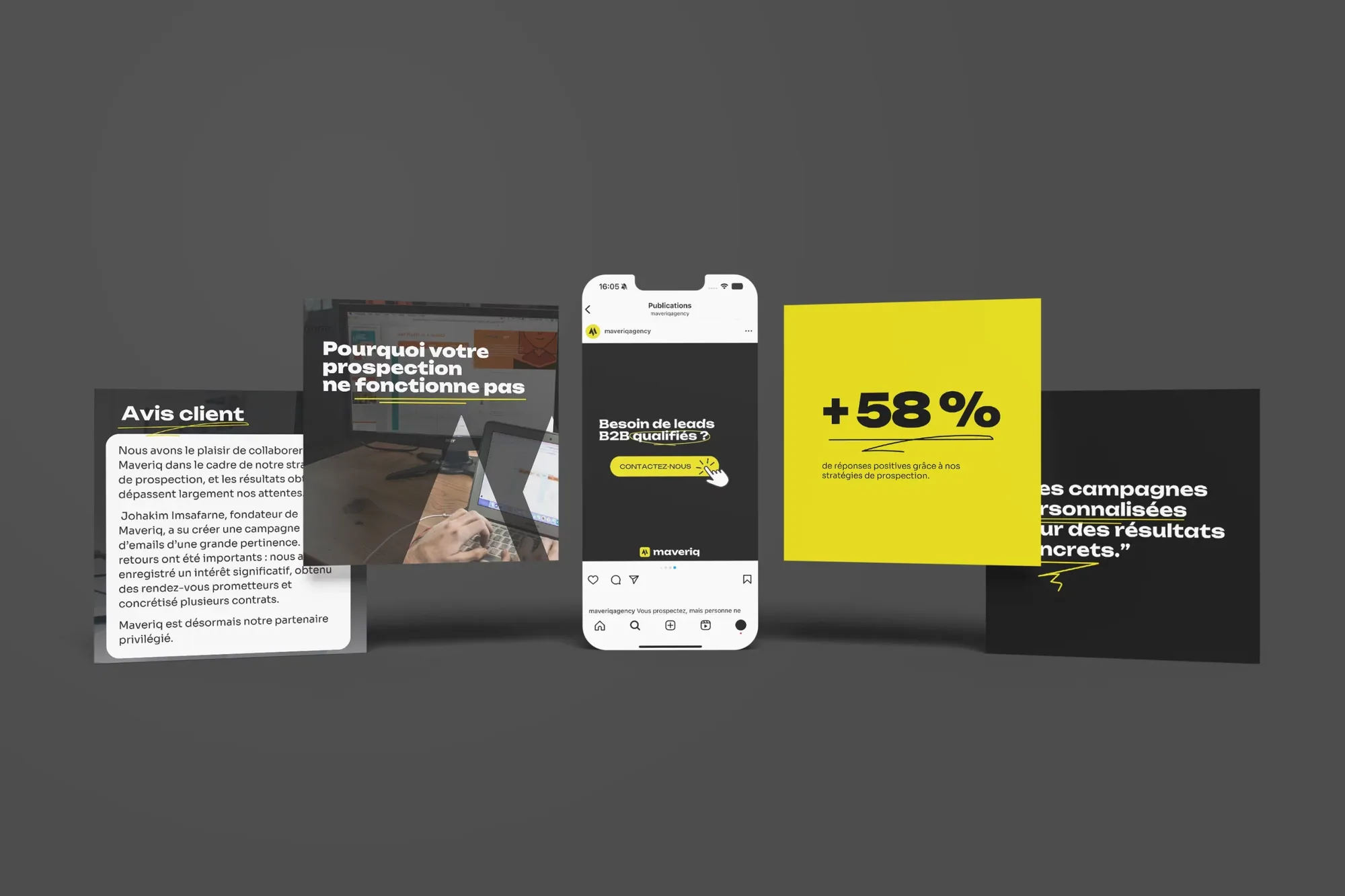 Maveriq — Solution de prospection