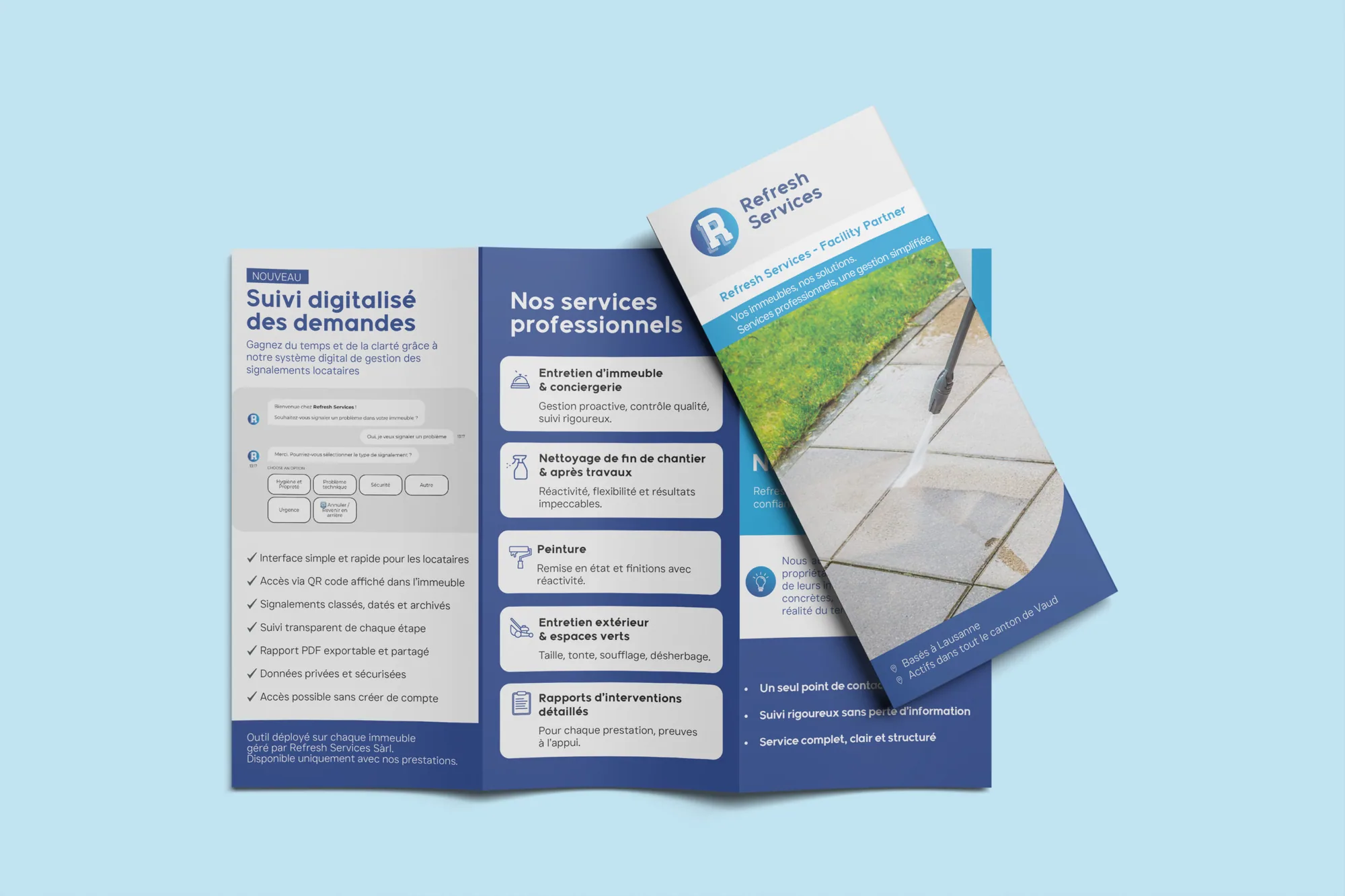 Refresh Services — Supports & image