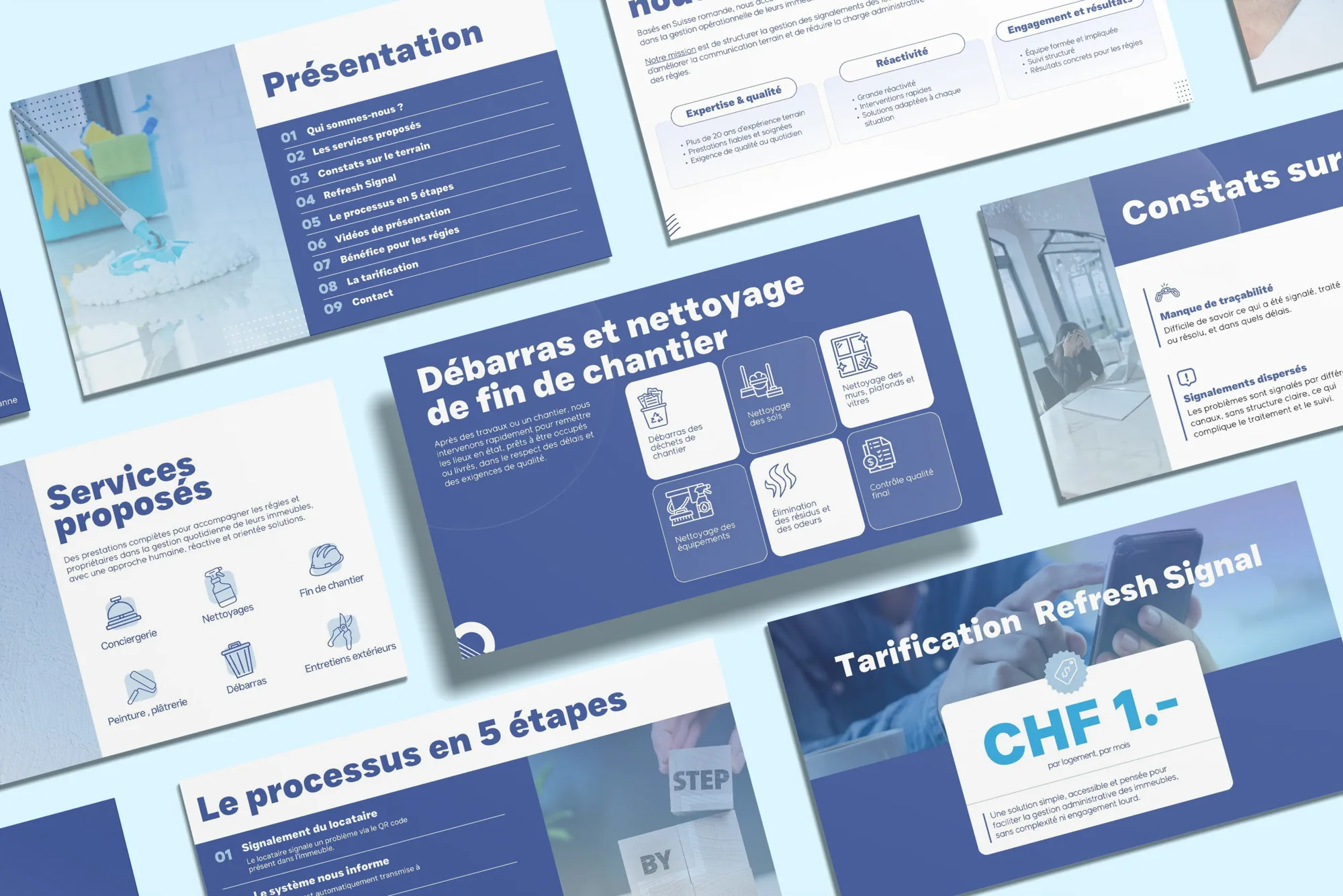 Refresh Services — Supports & image