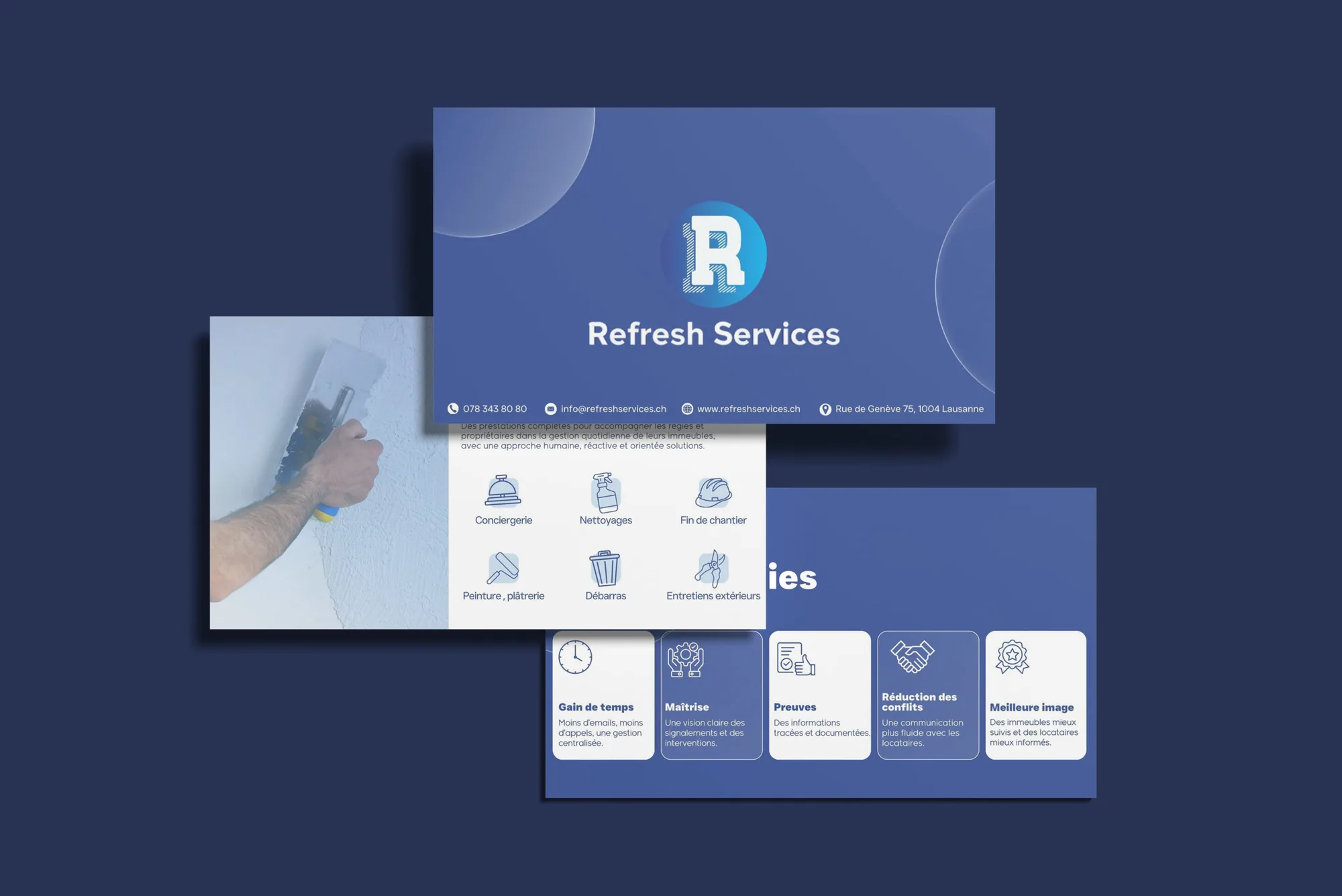 Refresh Services — Supports & image